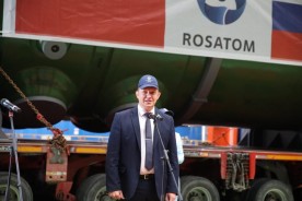 Сергей Ладанов принял участие в отгрузке комплекта атомного оборудования для  АЭС «Сюйдапу» с Атоммаша